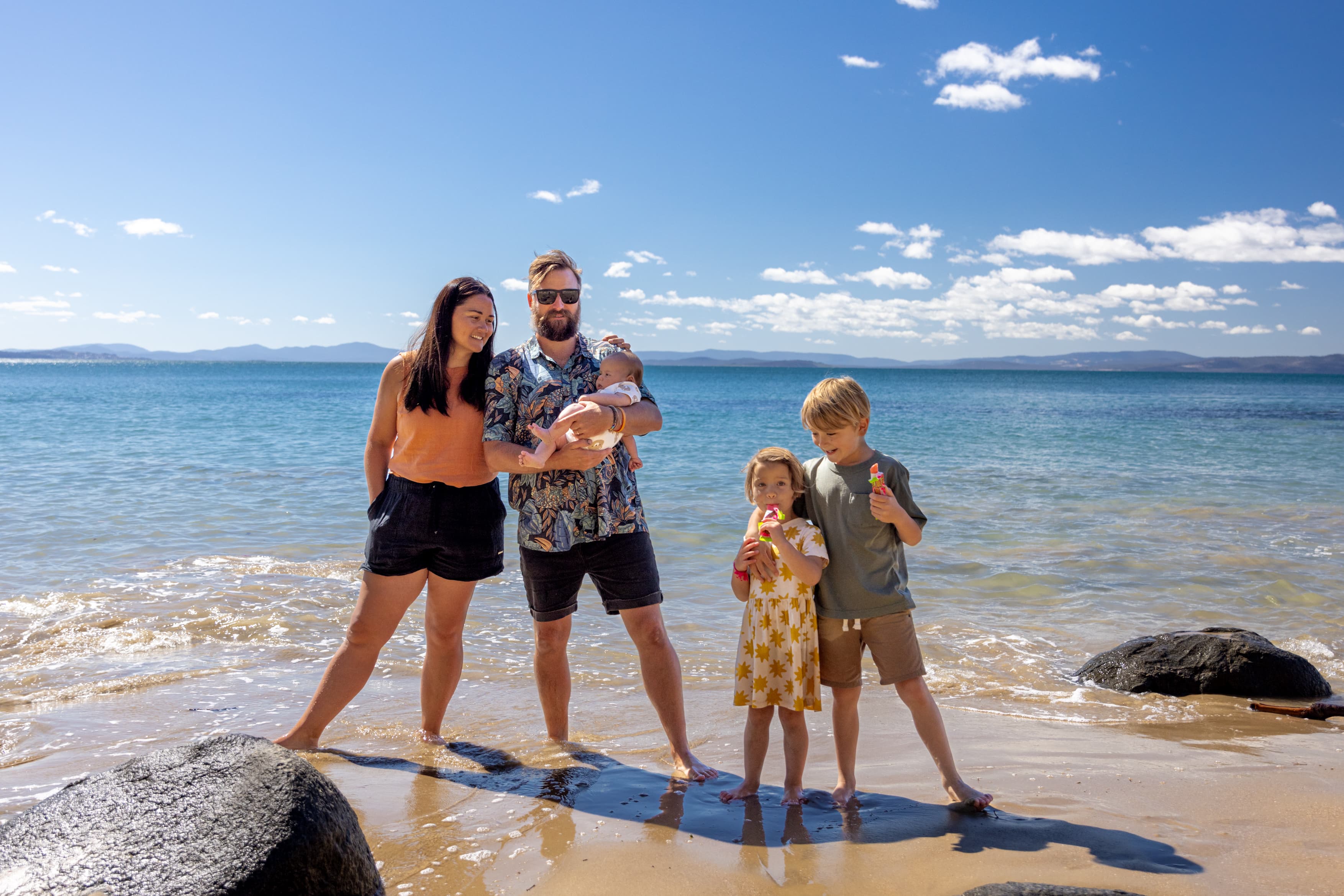 The Roamkit family on the South Coast