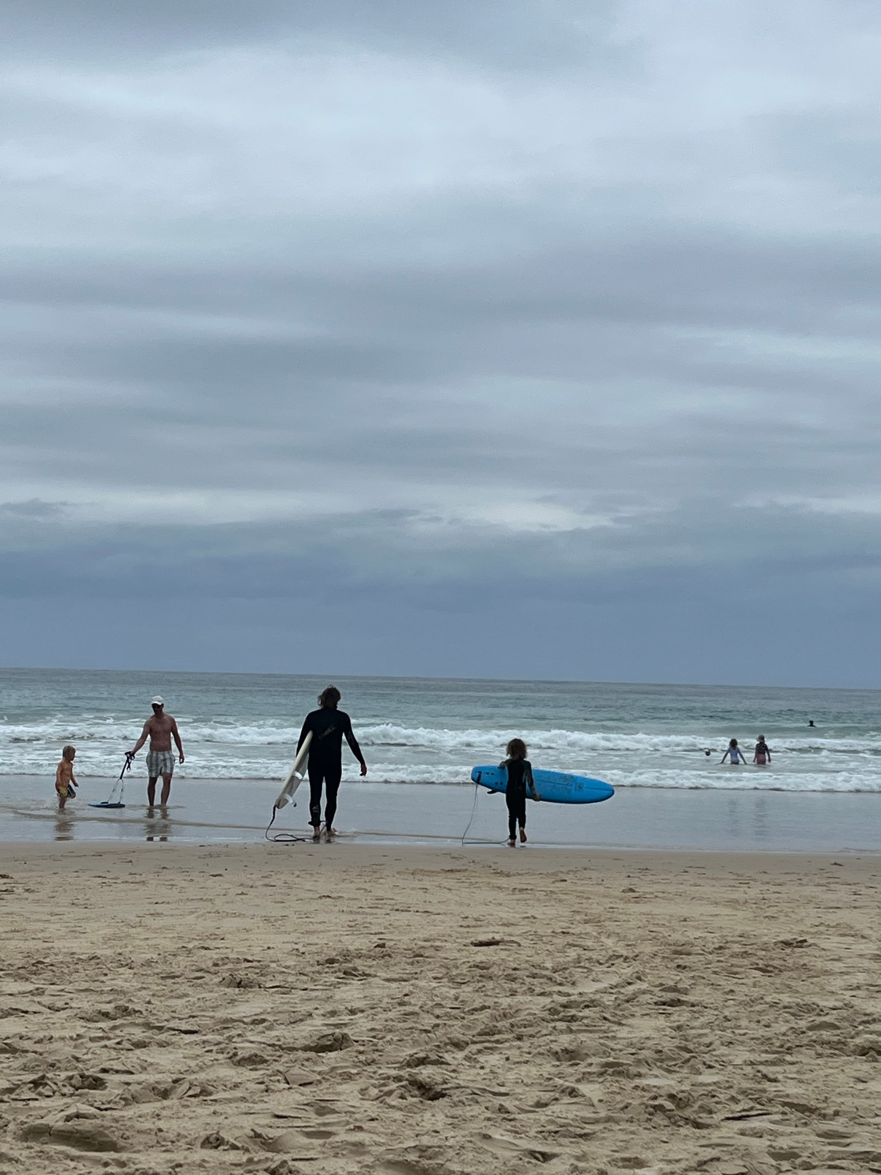 Surfing at Mollymook